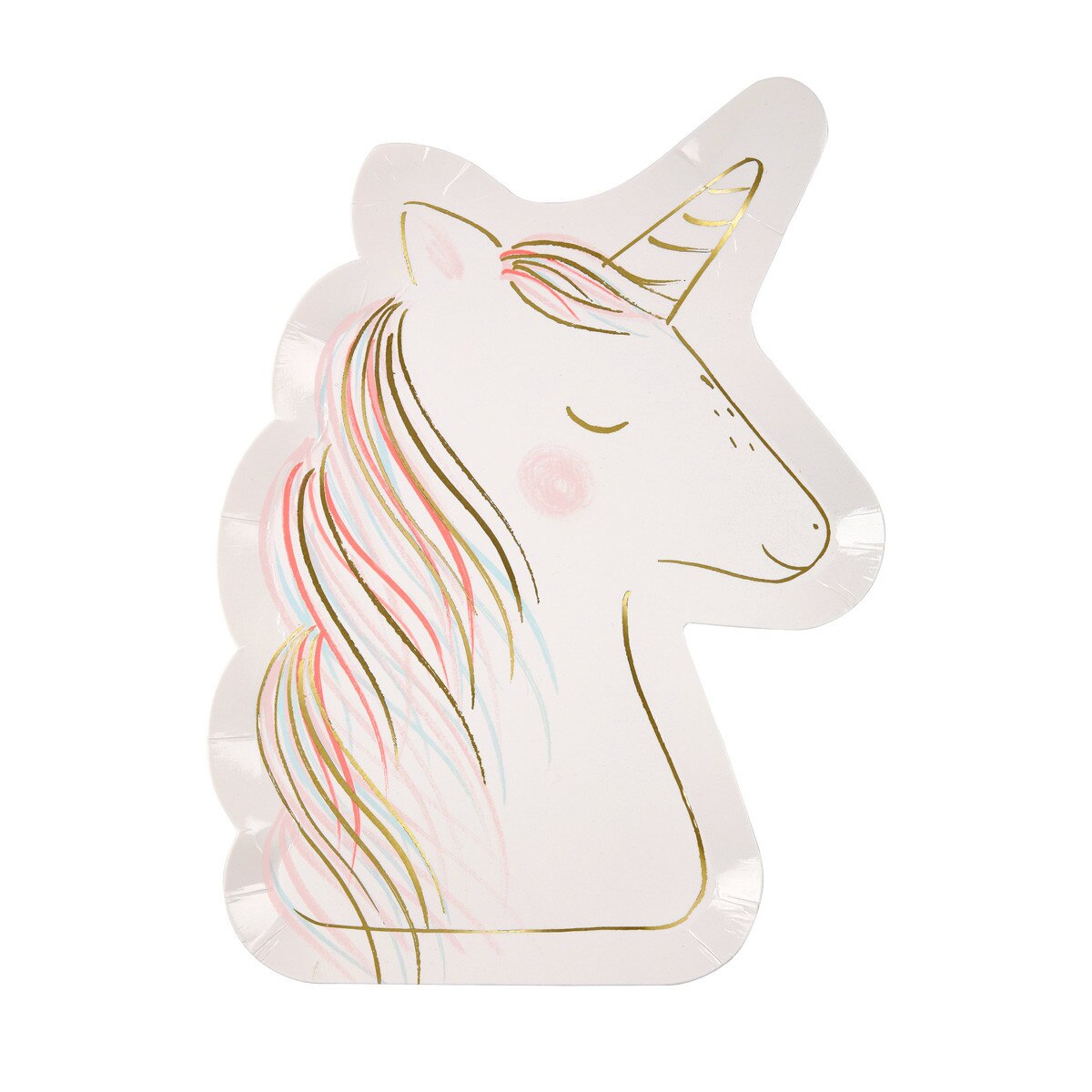 Magical Unicorn Plates ( x 8)