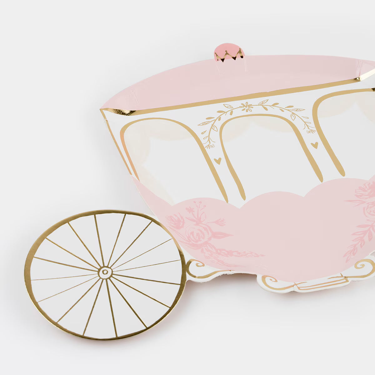 Princess Carriage Plates (x 8)