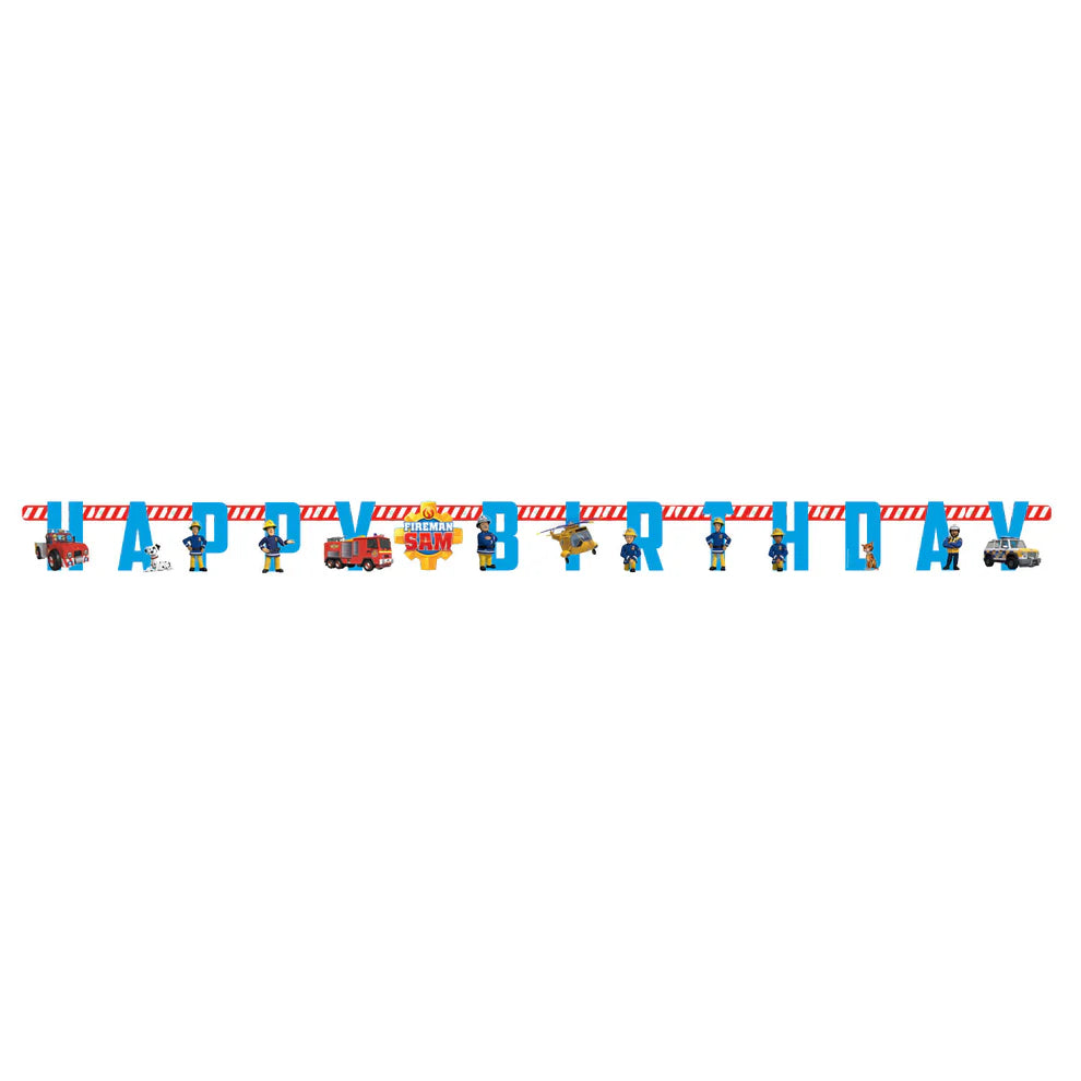 Fireman Sam Letter Banners 1.8m