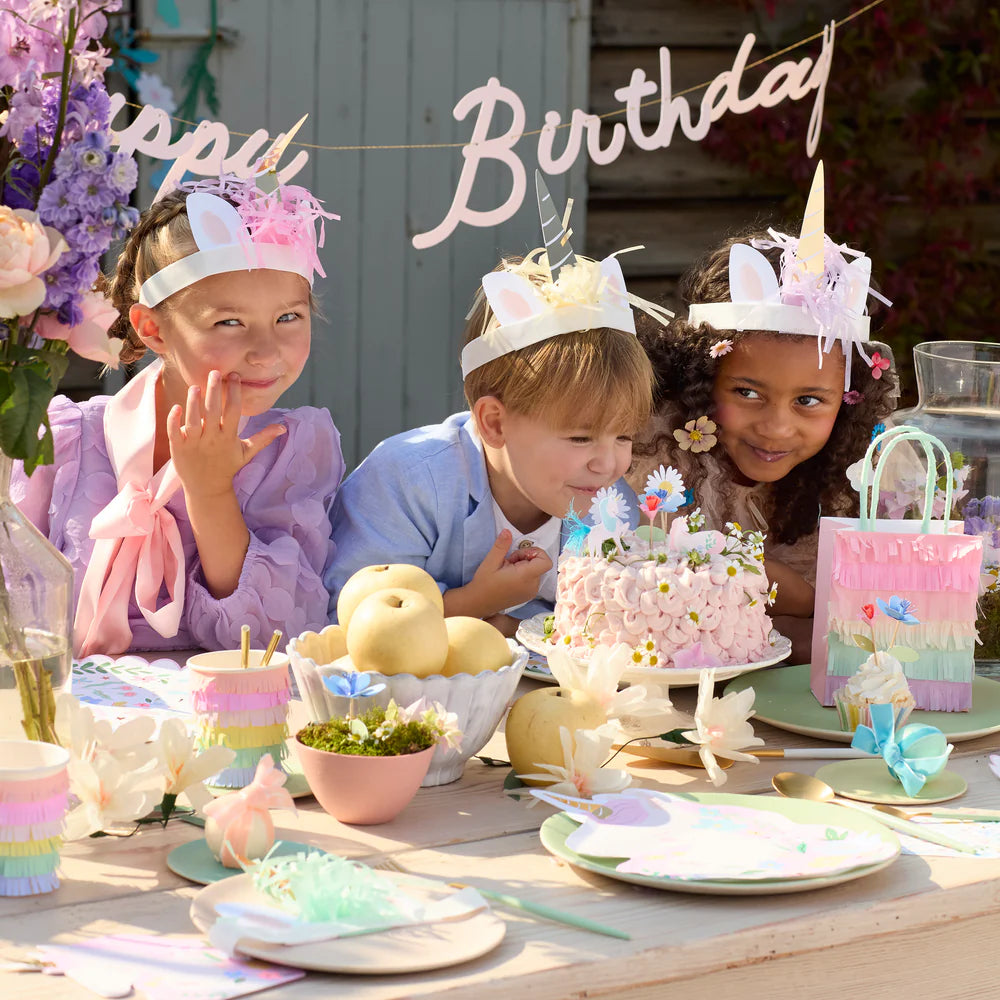 Meadow Unicorns Fringe Party Bags (x 8)