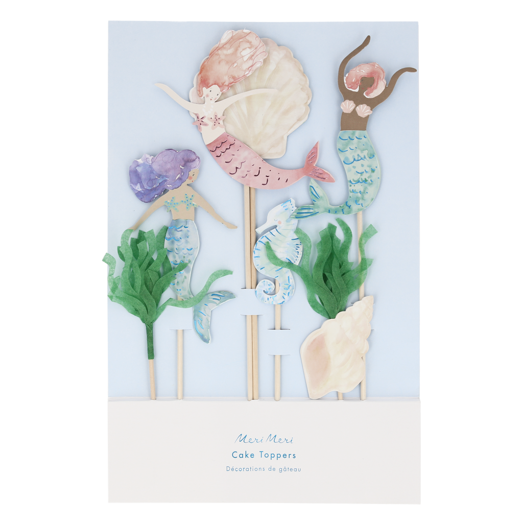 Mermaid Cake Toppers