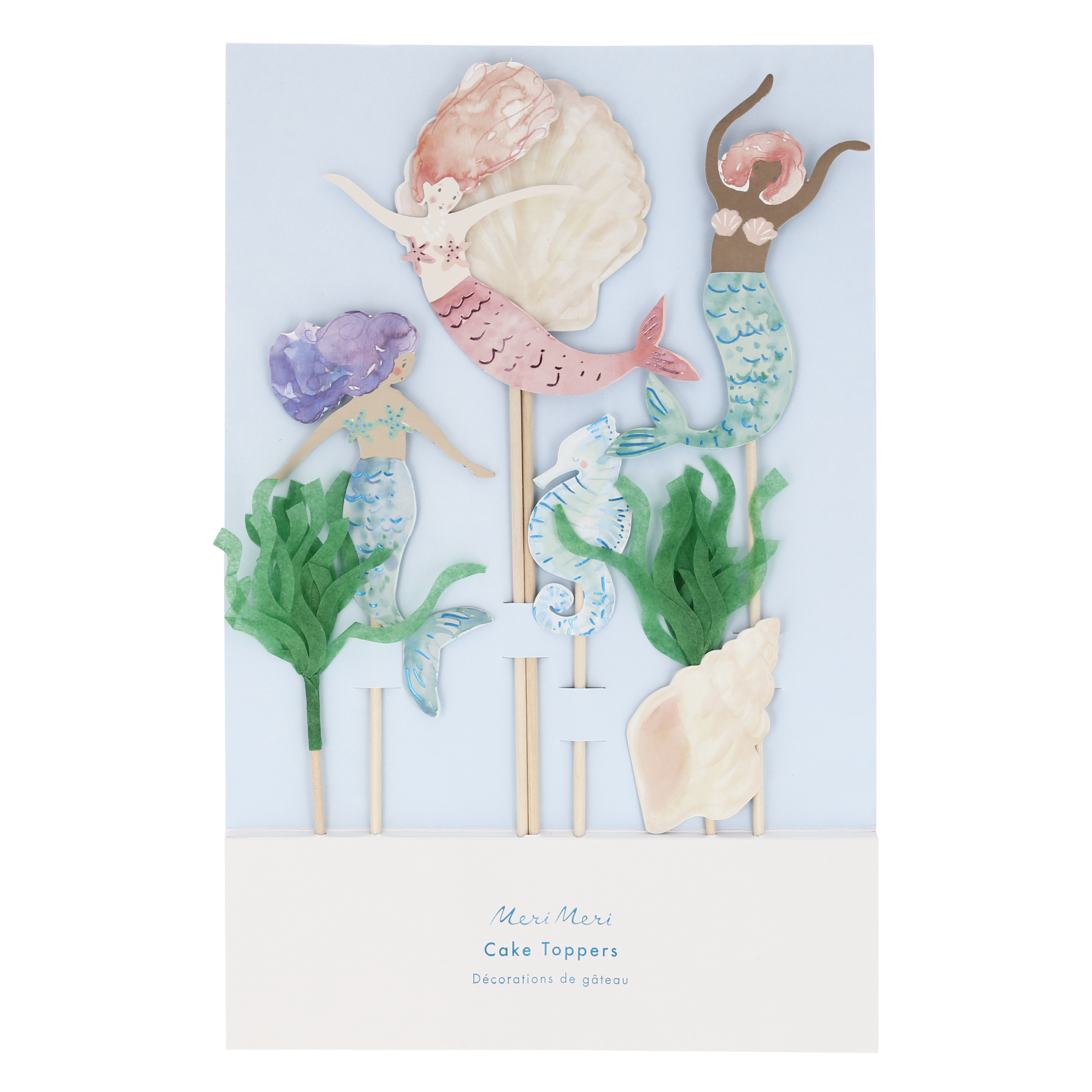 Mermaid Cake Toppers