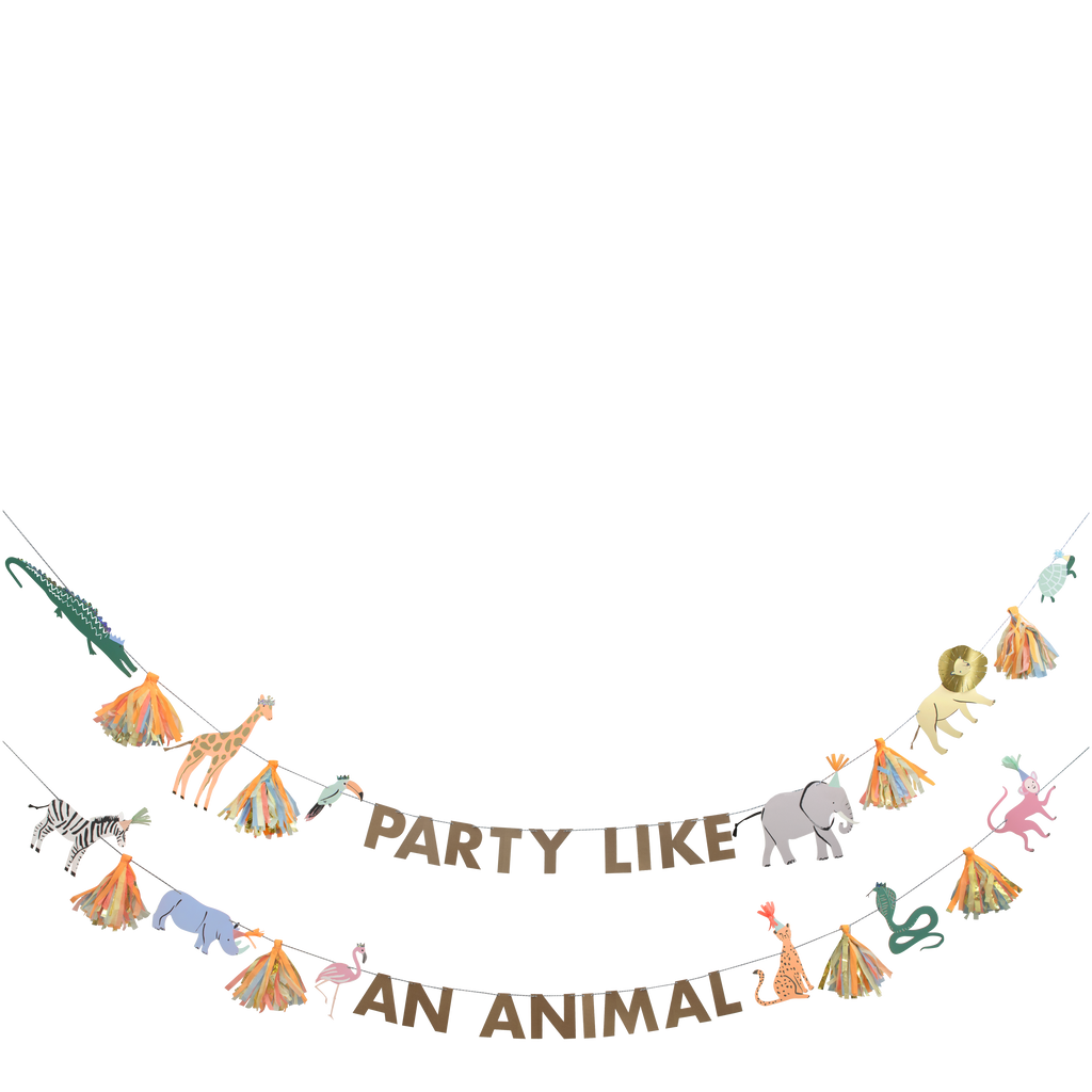 Safari Animals Large Garden Set