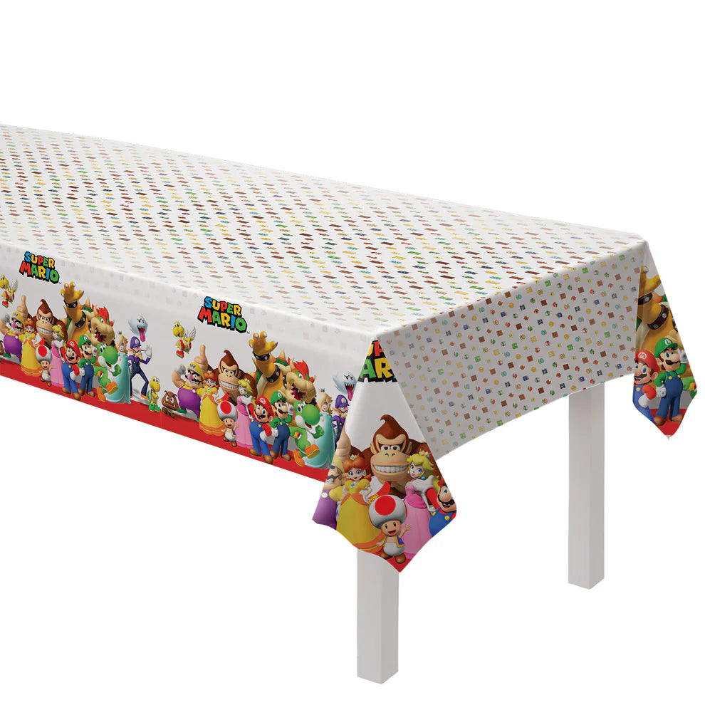 Super Mario Plastic Tablecover