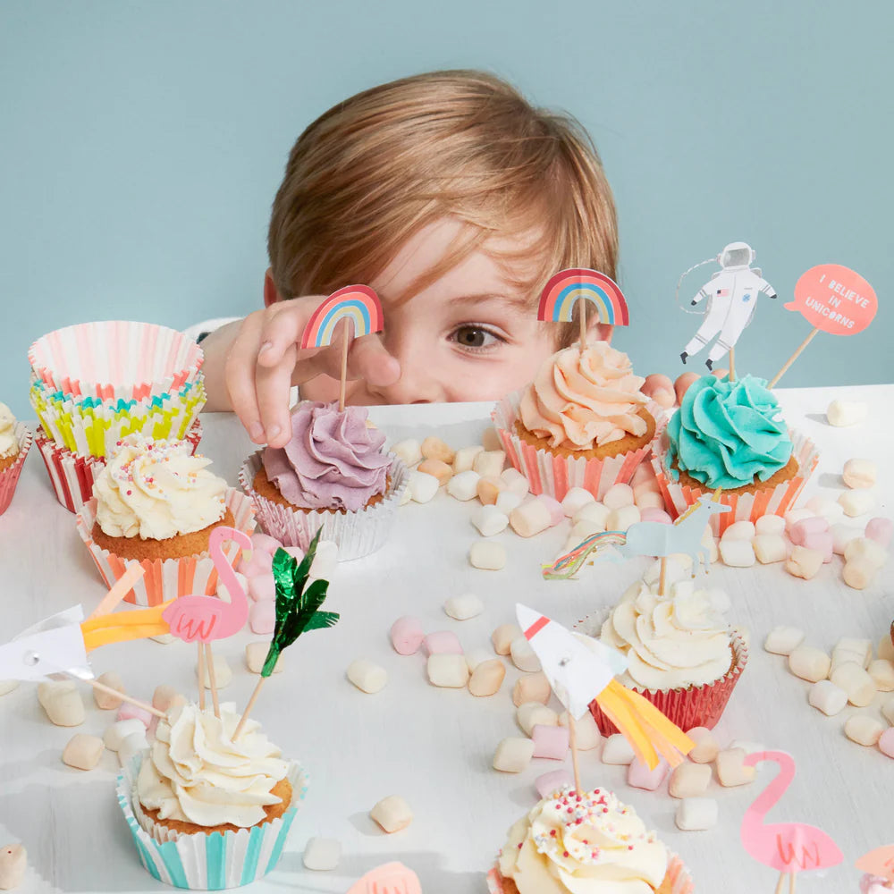 I Believe In Unicorns Cupcake Kit ( x 24)